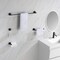 Kibi Circular 4-Piece Bathroom Hardware Set C-KBA14-4MB - alternate 8